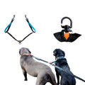 Shock-Absorbing Elastic Dog Leash – Explosion-Proof Dual Handle Running & Walking Rope