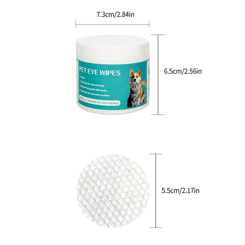 Universal Pet Eye Cleaning Wet Tissues