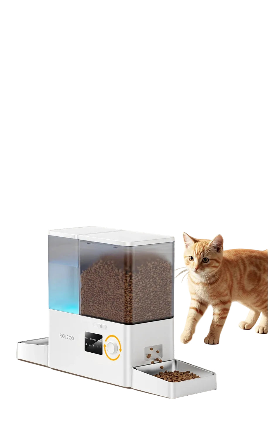 8.5L Smart Automatic Pet Feeder & Water Fountain with WiFi App Control