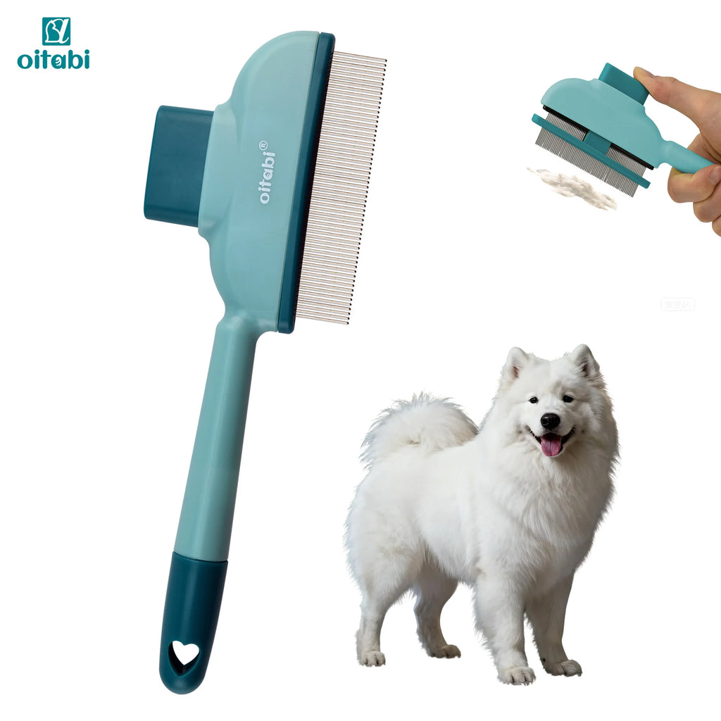 Self-Cleaning Flea Comb for Cats & Dogs