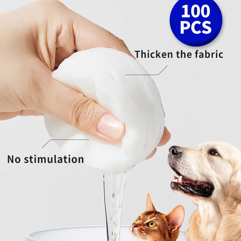 Universal Pet Eye Cleaning Wet Tissues