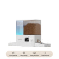 8.5L Smart Automatic Pet Feeder & Water Fountain with WiFi App Control