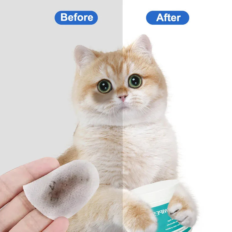 Universal Pet Eye Cleaning Wet Tissues